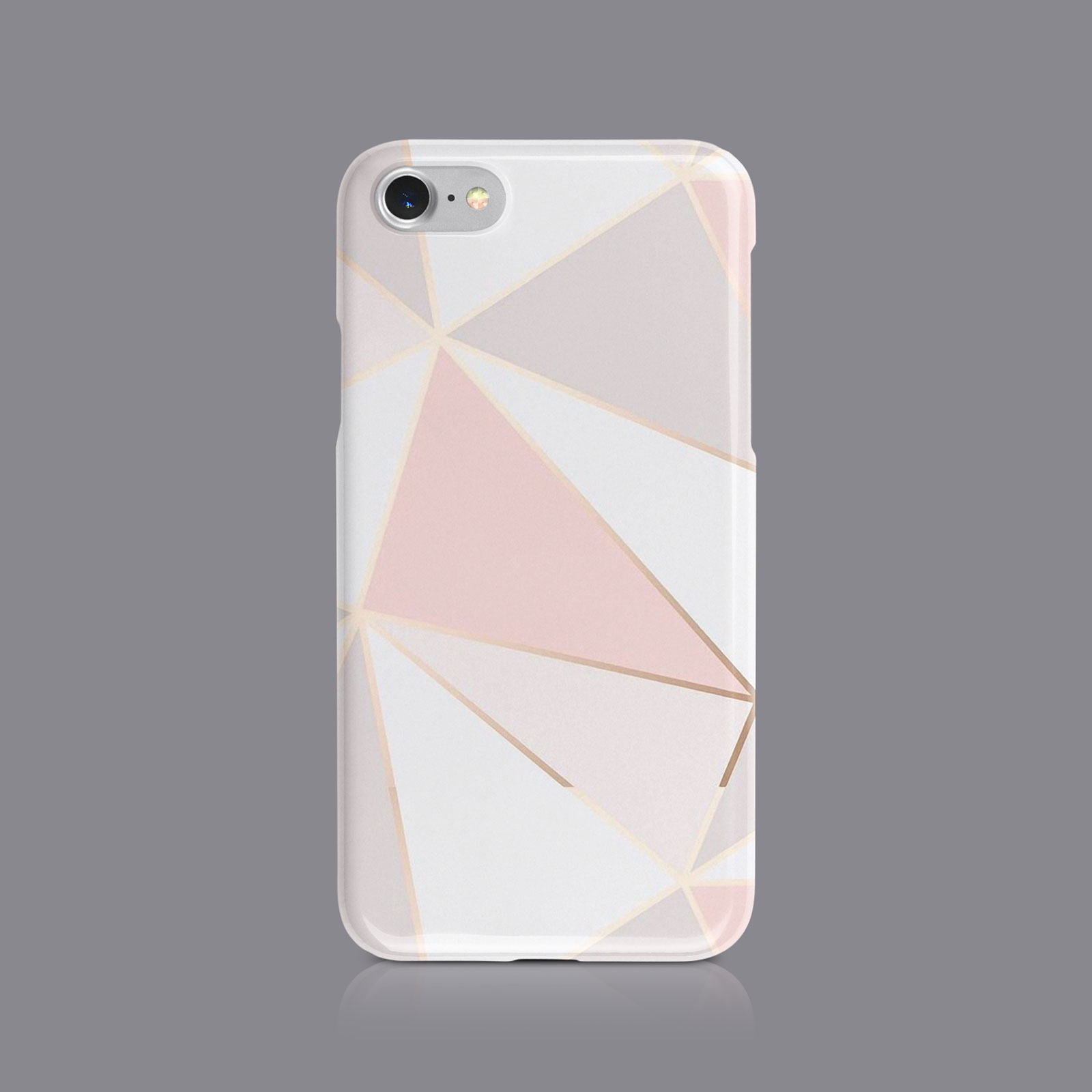 Pink Marble Rose Gold Hearts Phone Case For Iphone 7 8 Xs Xr Samsung S8 S9 Plus Ebay