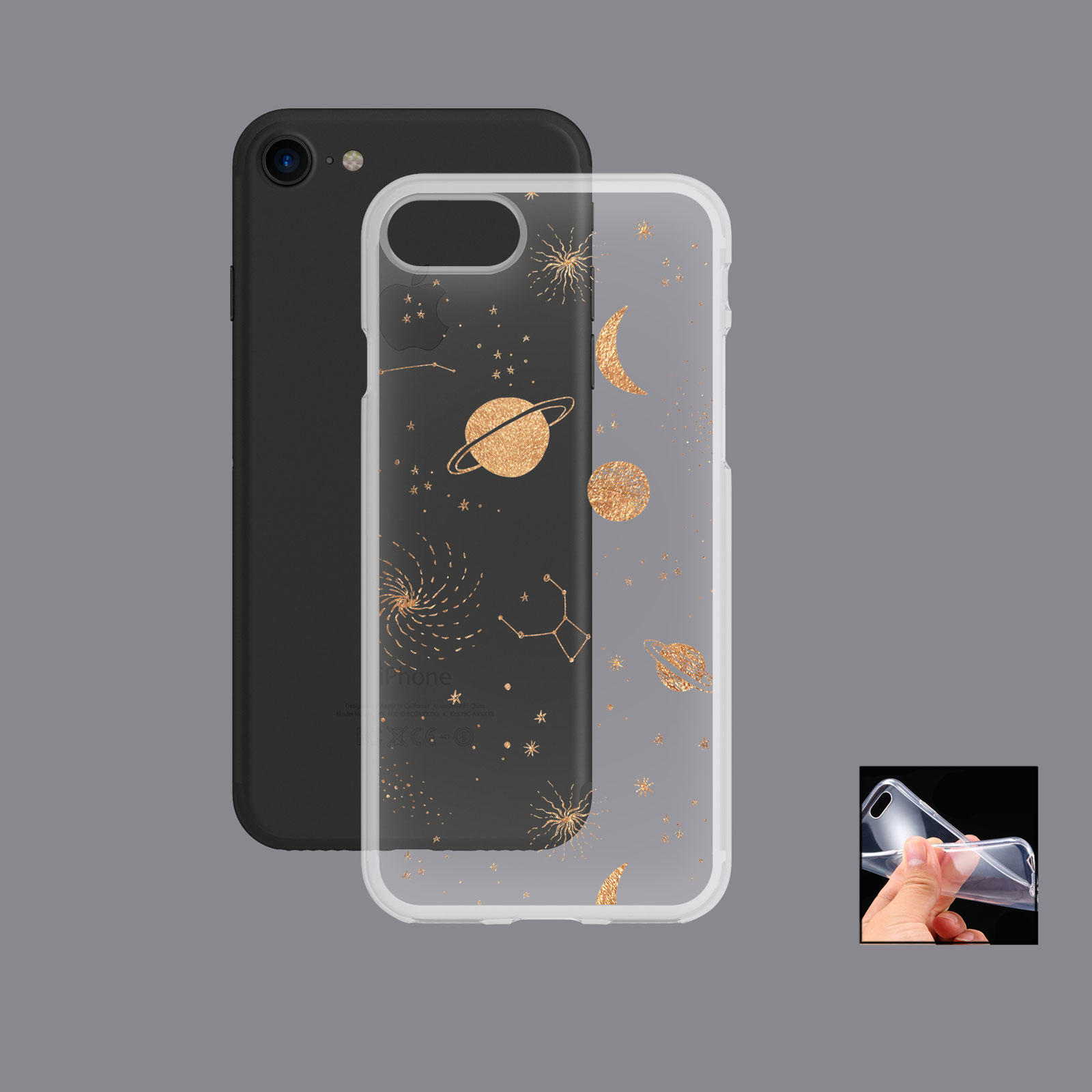 Aesthetic Planets Space Stars Galaxy Soft Clear Phone Case For Iphone Samsung Ebay